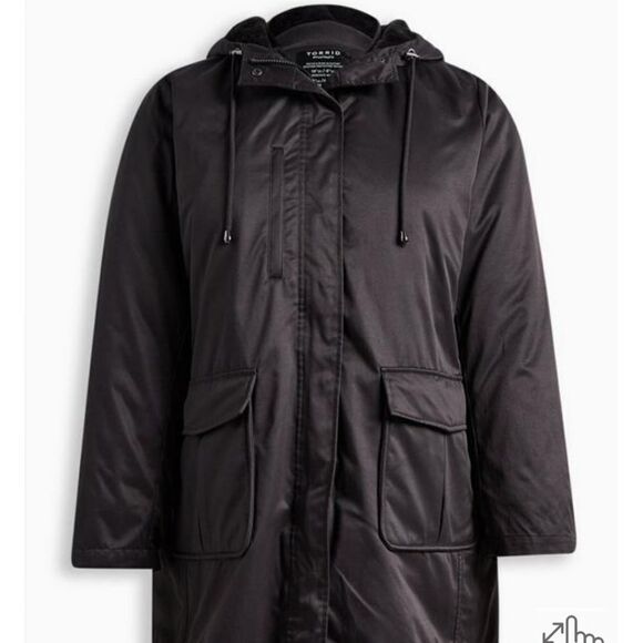 Torrid 3 in 1 Cinch Back Parka New - Picture 4 of 4